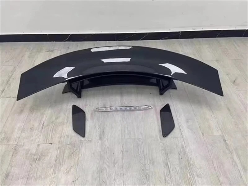 BS Style Carbon Fiber Rear Spoiler Wing for  GT GTS GTR Rear Tail Body Kit Retrofit Accessories